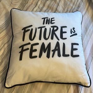 The Future is Female Pillow
